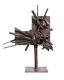 No. 124, METAL CONSTRUCTION by Robert Klippel, 1962, welded metal construction, sold Nov 2016