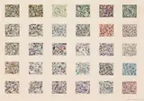 Ls 85, 1977 – 78 by Robert Klippel, thirty individual collages on paper, sold Nov 2016