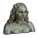 Israfel (Sunita) by Jacob Epstein, 1930, bronze with green patina, sold Nov 2016
