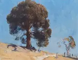 Sheoak by Arthur Streeton, 1928, oil on canvas, offered Nov 2016