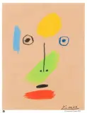 Visage by Pablo Picasso, 1959, Pastel gras, sold Apr 2025