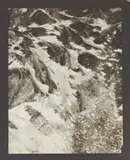 Micrographie [abstraction argentée], c. 1930 by Laure Albin Guillot, Épreuve Fresson d'époque sur feuille argentée, contrecollée sur carton et passe-partout no, sold Apr 2023