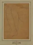 Étude de jambes croisées by Jean-Auguste-Dominique Ingres, Crayon sur papier végétal, sold Dec 2022