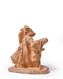 Le Baiser volé by Carl Milles, Terre cuite d'édition, sold Nov 2022