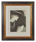 Barbara by Jean-Pierre Cassigneul, Lithographie en couleurs, épreuve d'artiste, sold Nov 2022