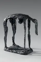 Femme fontaine ou Femme penchée by Robert Couturier, 1997, Épreuve en bronze patiné, sold Jun 2020