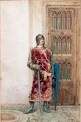 Guerrier by Attilio Simonetti, Aquarelle signée en bas à droite, sold Mar 2020