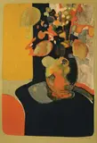 Bouquet de fleurs by André Minaux, Lithographie, sold Dec 2020