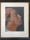 Jeune homme d'Afrique du Nord de profil by Jules Taupin, Gouache signée en haut à droite, avec annotation «Fépoux» en bas à droite, sold Oct 2020