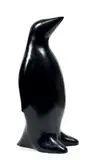 Le pingouin by Xavier Alvarez, Bronze à patine noire, sold Oct 2020