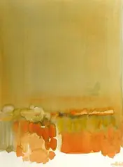 Les moissons by Roger Mühl, Aquarelle, sold Jul 2020