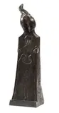 La vie by Boleslas Biegas, Bronze à patine brune, sold Jun 2020