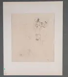 Lender de face, dans Chilperic. 1895 Delteil 105 ; Wittrock 104 by Henri de Toulouse-Lautrec, Lithographie au crayon éditée par Kleinmann, d'un tirage à, sold Sep 2024