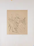 Sarah Bernhardt, dans Cléopâtre. Vers 1895 Planche de la série des treize portraits d'acteurs et d'actrices. Delteil 150 ; Wittrock 249 by Henri de Toulouse-Lautrec, Lithographie, sold Sep 2024