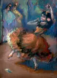 Flamenco by Ricard Canals, Pastel, sold Apr 2023