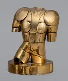 Torero (opus 116) hommage au Niño de la palma by Miguel Ortiz Berrocal, 1972, Épreuve en bronze doré, sold Apr 2023