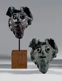 Visage souriant by André Derain, Épreuve en bronze à patine polychrome, sold Apr 2023