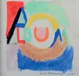 Album by Sonia Delaunay, 1916, Gouache aquarellée, sold Apr 2023