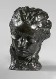 Tête de Beethoven by Simon Charles Foucault, Épreuve en bronze patiné, sold Apr 2023