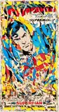 Superman by Michael Viviani, Technique mixte et collage sur toile, sold Dec 2015
