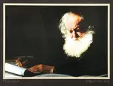 PORTRAIT DE RESTANY by Alex Mlynárčik, 1994, Tirage photographique en couleurs signé, sold Oct 2015