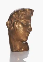 SANS TITRE by Olivier Brice, 1974, Bronze à patine dorée, sold Oct 2015