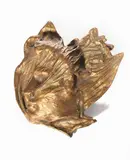 SANS TITRE by Olivier Brice, 1974, Bronze à patine dorée, sold Oct 2015