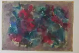 Composition by Jos De Cock, 1961, Aquarelle sur papier signé et daté, sold Oct 2015