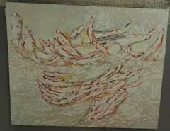 Composition by Jos De Cock, Toile, sold Oct 2015