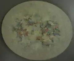 Composition by Jos De Cock, Toile ovale, sold Oct 2015