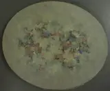 Composition by Jos De Cock, Toile ovale, sold Oct 2015