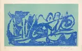 Venise by Pierre Alechinsky, 1960, Lithographie en couleurs sur papier, sold Nov 2023