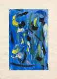 Sans titre by Oscar Gauthier, Aquarelle et gouache sur papier contrecollé sur papier, sold Nov 2023