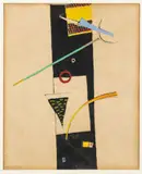 Sans titre by Sergio de Castro, 1954, Encre et gouache sur papier, sold Nov 2023