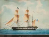 Voyage à la Nouvelle Galle en septembre 1837 by Francois Joseph Frederic Roux, 1837, Aquarelle et gouache sur papier, sold Sep 2023
