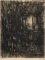 Sans titre, circa 1960 by Maria Helena Vieira da Silva, Lithographie sur papier, sold Sep 2023