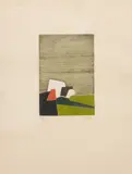 Sans titre by Bernard Munch, Aquatinte en couleur sur papier, sold Sep 2023