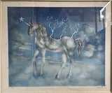 La Licorne by Salvador Dalí, Lithographie en couleurs sur papier, sold Sep 2023