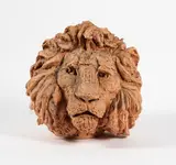 Deux pièces : - Lorsque grondent les tam-tam by Robert Godefroy, Terre cuite, sold Sep 2023