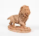 Deux pièces : - Fierté Fauve by Robert Godefroy, Terre cuite, sold Sep 2023