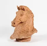 Force vitale [tête de cheval] by Robert Godefroy, Terre cuite, sold Sep 2023