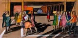 Underpass by Philip Surrey, Pastel, sold Apr 2023
