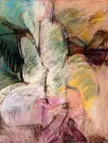 Bouquet de jouvance by Jean Lefébure, Pastel sur papier, sold Feb 2023