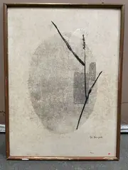 Composition by Gen Yamaguchi, Lithographie sur papier, sold Jul 2021