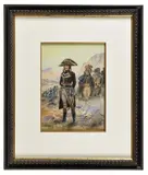 Le général Bonaparte durant la campagne d’Italie by Maurice Toussaint, Aquarelle, rehauts de gouache, sold Oct 2025