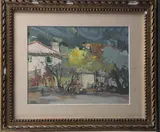 La bastide by Jacques Thévenet, Lithographie, sold Oct 2025