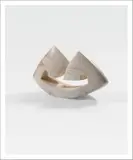Rencontre, 1997 Pièce unique by Carlos Armiño, Marbre monogrammée à la base, sold Jun 2018
