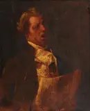 Etude pour les derniers moments de Mozart by Mihály Munkácsy, Panneau, sold Jun 2018