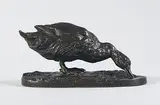 Canard buvant by Pierre-Jules Mêne, Epreuve en bronze à patine brun nuancé, sold Oct 2016