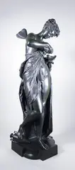 Psychée by Albert Carrier-Belleuse, Epreuve en bronze à patine brun foncé nuancé, sold Jul 2016
